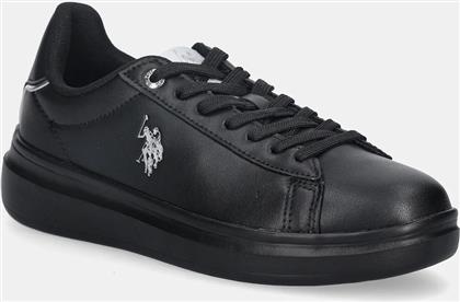 ΑΘΛΗΤΙΚΑ GEORGE008 ΧΡΩΜΑ: ΜΑΥΡΟ, GEORGE008W/EY1 US POLO ASSN