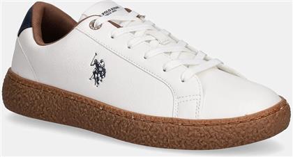 ΑΘΛΗΤΙΚΑ JODIE002 ΧΡΩΜΑ: ΑΣΠΡΟ, JODIE002M/EY1 US POLO ASSN