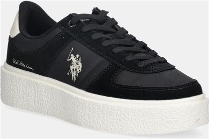 ΑΘΛΗΤΙΚΑ JODY001 ΧΡΩΜΑ: ΜΑΥΡΟ, JODY001W/ENU1 US POLO ASSN