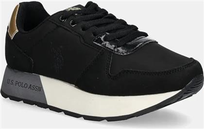 ΑΘΛΗΤΙΚΑ KITTY ΧΡΩΜΑ: ΜΑΥΡΟ, KITTY002W/DNH3 US POLO ASSN