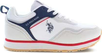 ΑΘΛΗΤΙΚΑ NOBIK NOBIK010A ΛΕΥΚΟ US POLO ASSN