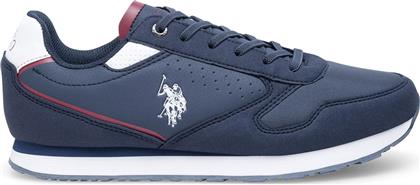 ΑΘΛΗΤΙΚΑ NOBIK001C ΣΚΟΥΡΟ ΜΠΛΕ US POLO ASSN