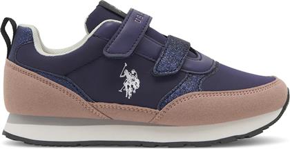 ΑΘΛΗΤΙΚΑ NOBIK012 ΣΚΟΥΡΟ ΜΠΛΕ US POLO ASSN