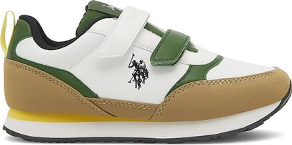 ΑΘΛΗΤΙΚΑ NOBIK012A ΕΓΧΡΩΜΟ US POLO ASSN