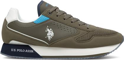 ΑΘΛΗΤΙΚΑ NOBIL003G ΧΑΚΙ US POLO ASSN