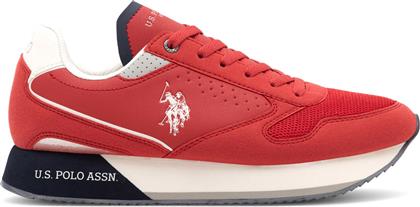 ΑΘΛΗΤΙΚΑ NOBIL003G ΚΟΚΚΙΝΟ US POLO ASSN