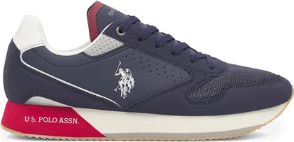 ΑΘΛΗΤΙΚΑ NOBIL003G ΣΚΟΥΡΟ ΜΠΛΕ US POLO ASSN