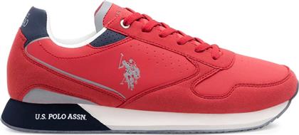 ΑΘΛΗΤΙΚΑ NOBIL003M/CHY4 ΚΟΚΚΙΝΟ US POLO ASSN