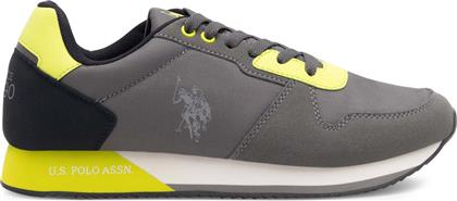 ΑΘΛΗΤΙΚΑ NOBIL011M/CNH1 ΓΚΡΙ US POLO ASSN