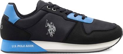 ΑΘΛΗΤΙΚΑ NOBIL011M/CNH1 ΜΑΥΡΟ US POLO ASSN