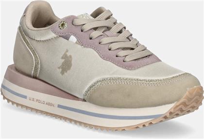 ΑΘΛΗΤΙΚΑ SACHA009C ΧΡΩΜΑ: ΜΠΕΖ, SACHA009W/ENH1 US POLO ASSN