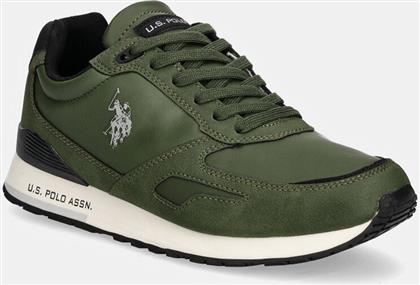 ΑΘΛΗΤΙΚΑ TABRY ΧΡΩΜΑ: ΠΡΑΣΙΝΟ, TABRY008M/DHY1 US POLO ASSN