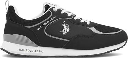 ΑΘΛΗΤΙΚΑ TABRY007A ΜΑΥΡΟ US POLO ASSN