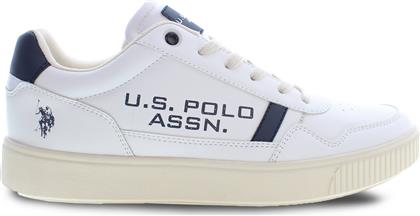 ΑΘΛΗΤΙΚΑ TYMES TYMES004 ΛΕΥΚΟ US POLO ASSN