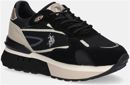 ΑΘΛΗΤΙΚΑ VICKY001 ΧΡΩΜΑ: ΜΑΥΡΟ, VICKY001W/ETS1 US POLO ASSN