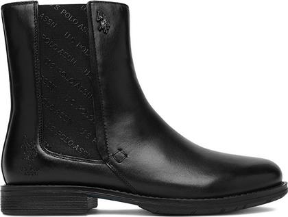 ΜΠΟΤΑΚΙΑ ΜΕ ΛΑΣΤΙΧΟ CEO-INGRID002W/EL1 ΜΑΥΡΟ US POLO ASSN