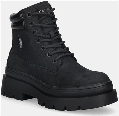 ΜΠΟΤΑΚΙΑ SHONA001 ΧΡΩΜΑ: ΜΑΥΡΟ, SHONA001W/EHY1 US POLO ASSN