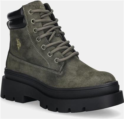 ΜΠΟΤΑΚΙΑ SHONA001 ΧΡΩΜΑ: ΠΡΑΣΙΝΟ, SHONA001W/EHY1 US POLO ASSN