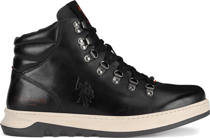 ΜΠΟΤΙΝΙΑ RANGER001M/DL1 ΜΑΥΡΟ US POLO ASSN