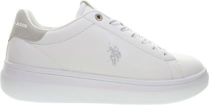 CODY001B-WHI ΑΝΔΡΙΚΑ SNEAKERS ΛΕΥΚΟ US POLO ASSN