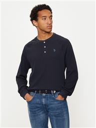 LONGSLEEVE MUP1589 ΣΚΟΥΡΟ ΜΠΛΕ REGULAR FIT US POLO ASSN από το MODIVO