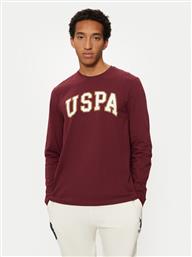 LONGSLEEVE MUP2184 ΚΟΚΚΙΝΟ REGULAR FIT US POLO ASSN