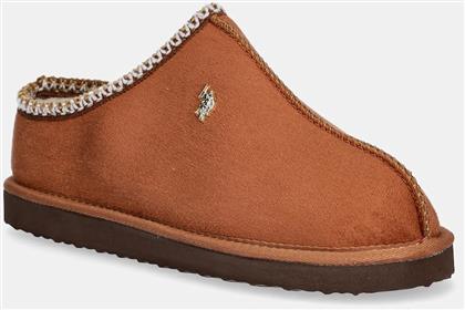 ΠΑΝΤΟΦΛΕΣ VERENY001 ΧΡΩΜΑ: ΚΑΦΕ, VERENY001W/EH1 US POLO ASSN