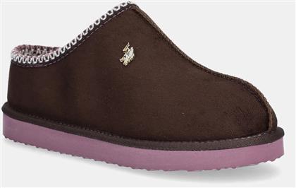 ΠΑΝΤΟΦΛΕΣ VERENY001 ΧΡΩΜΑ: ΚΑΦΕ, VERENY001W/EH1 US POLO ASSN