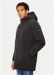 PARKA MUP3602 ΜΑΥΡΟ REGULAR FIT US POLO ASSN από το MODIVO