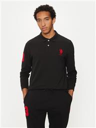 POLO MUP1935 ΜΑΥΡΟ REGULAR FIT US POLO ASSN από το MODIVO