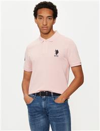 POLO MUP3313 ΡΟΖ REGULAR FIT US POLO ASSN από το MODIVO