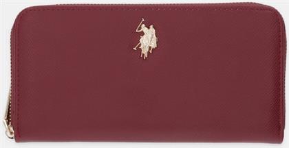 ΠΟΡΤΟΦΟΛΙ JONES ΧΡΩΜΑ: ΜΠΟΡΝΤΟ, BEUJE8658WVP US POLO ASSN