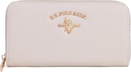 ΠΟΡΤΟΦΟΛΙ WIUXT6207WVP ΕΚΡΟΥ US POLO ASSN