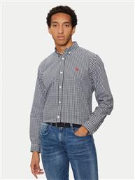 ΠΟΥΚΑΜΙΣΟ MUP3233 ΣΚΟΥΡΟ ΜΠΛΕ REGULAR FIT US POLO ASSN