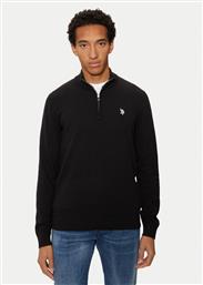 ΠΟΥΛΟΒΕΡ MUP2963 ΜΑΥΡΟ REGULAR FIT US POLO ASSN