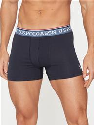 ΣΕΤ ΜΠΟΞΕΡΑΚΙΑ 3 ΤΜΧ MUP4078 ΣΚΟΥΡΟ ΜΠΛΕ US POLO ASSN