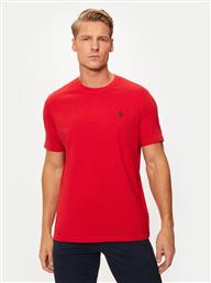 T-SHIRT MUP3310 ΚΟΚΚΙΝΟ REGULAR FIT US POLO ASSN