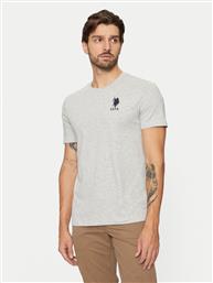 T-SHIRT MUP3311 ΓΚΡΙ SLIM FIT US POLO ASSN