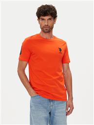 T-SHIRT MUP3311 ΠΟΡΤΟΚΑΛΙ SLIM FIT US POLO ASSN