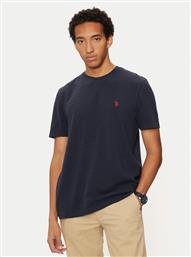 T-SHIRT MUP3617 ΣΚΟΥΡΟ ΜΠΛΕ REGULAR FIT US POLO ASSN από το MODIVO