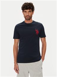 T-SHIRT MUP4367 ΣΚΟΥΡΟ ΜΠΛΕ REGULAR FIT US POLO ASSN
