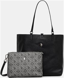 ΤΣΑΝΤΑ ΔΥΟ ΟΨΕΩΝ MALIBU BEUM08706WVP US POLO ASSN