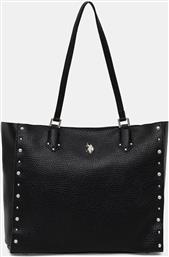 ΤΣΑΝΤΑ UPTON ΧΡΩΜΑ: ΜΑΥΡΟ, BIUU48894WVP US POLO ASSN
