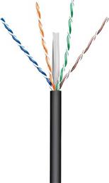 NTW CABLE GOOBAY CAT.6 100M BLACK U UTP