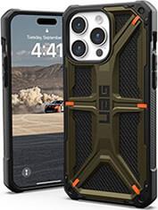 MONARCH KEVLAR ELEMENT GREEN FOR IPHONE 15 PRO MAX UAG