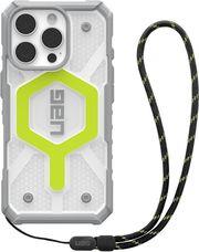 PATHFINDER CLEAR MAGSAFE ACTIVE NEON LANYARD FOR IPHONE 16 PRO UAG