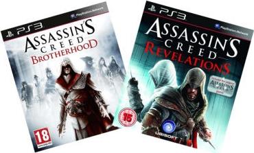 ASSASSIN'S CREED: BROTHERHOOD & ASSASSIN'S CREED: REVELATIONS - PS3 GAME UBISOFT