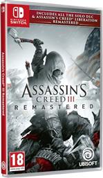 ASSASSINS CREED III REMASTERED - NINTENDO SWITCH UBISOFT