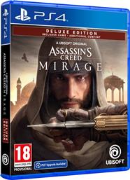 ASSASSINS CREED MIRAGE DELUXE EDITION - PS4 UBISOFT