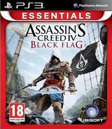 PS3 GAME - ASSASSINS CREED BLACK FLAG ESSENTIALS UBISOFT